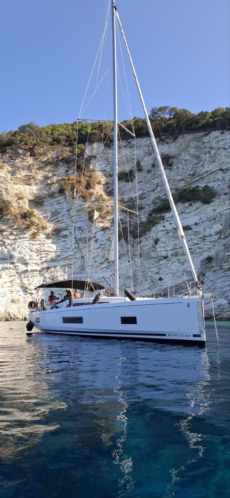 Oceanis 46.1 Lella Belle sailing